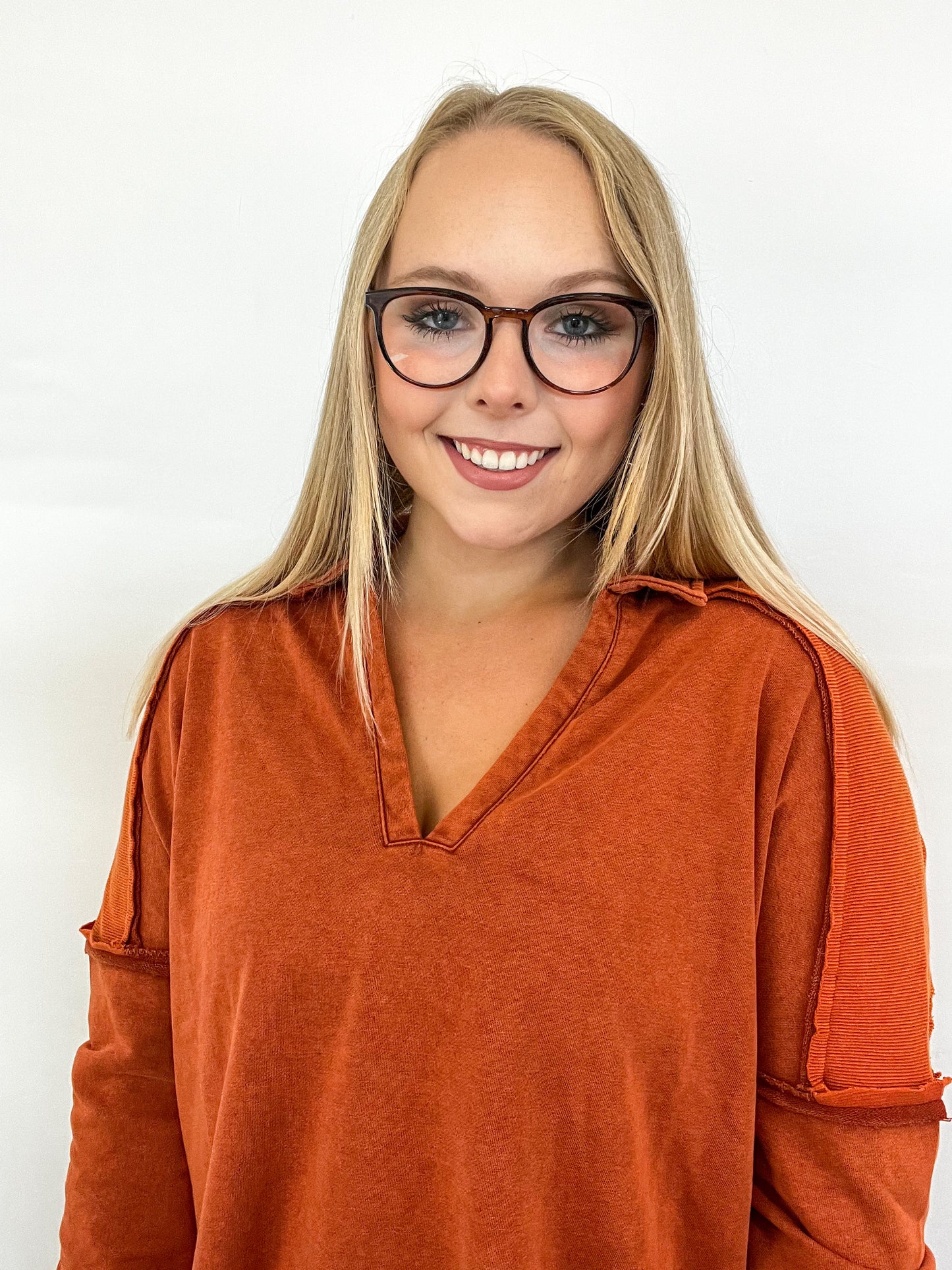 Mineral Wash French Terry Top