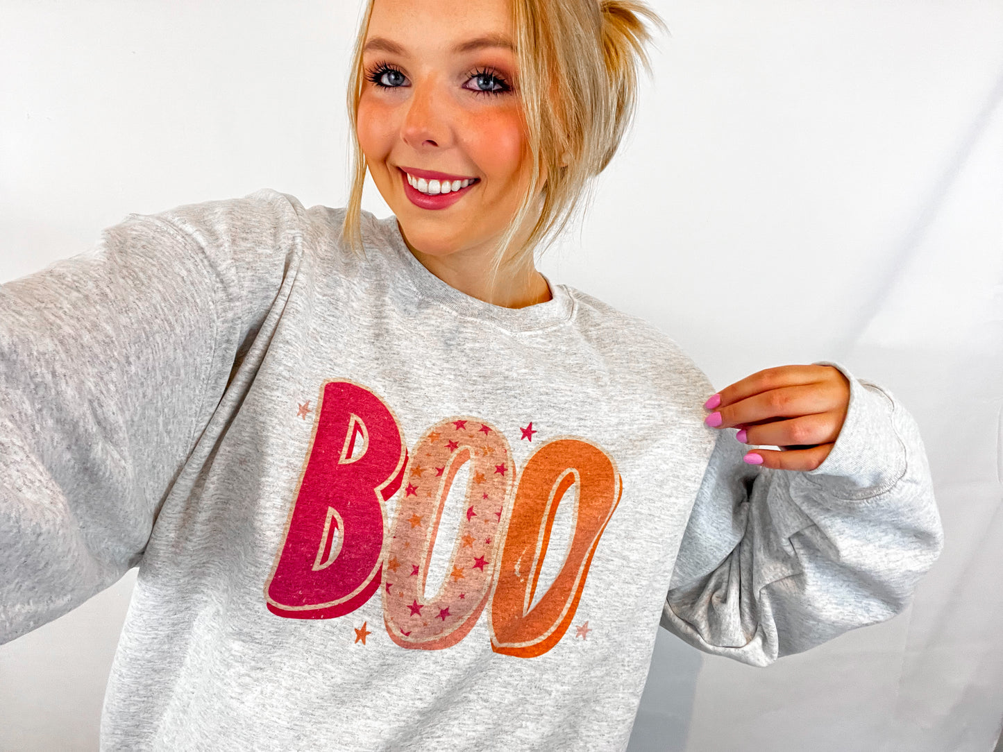 Boo Graphic Sweatshirt