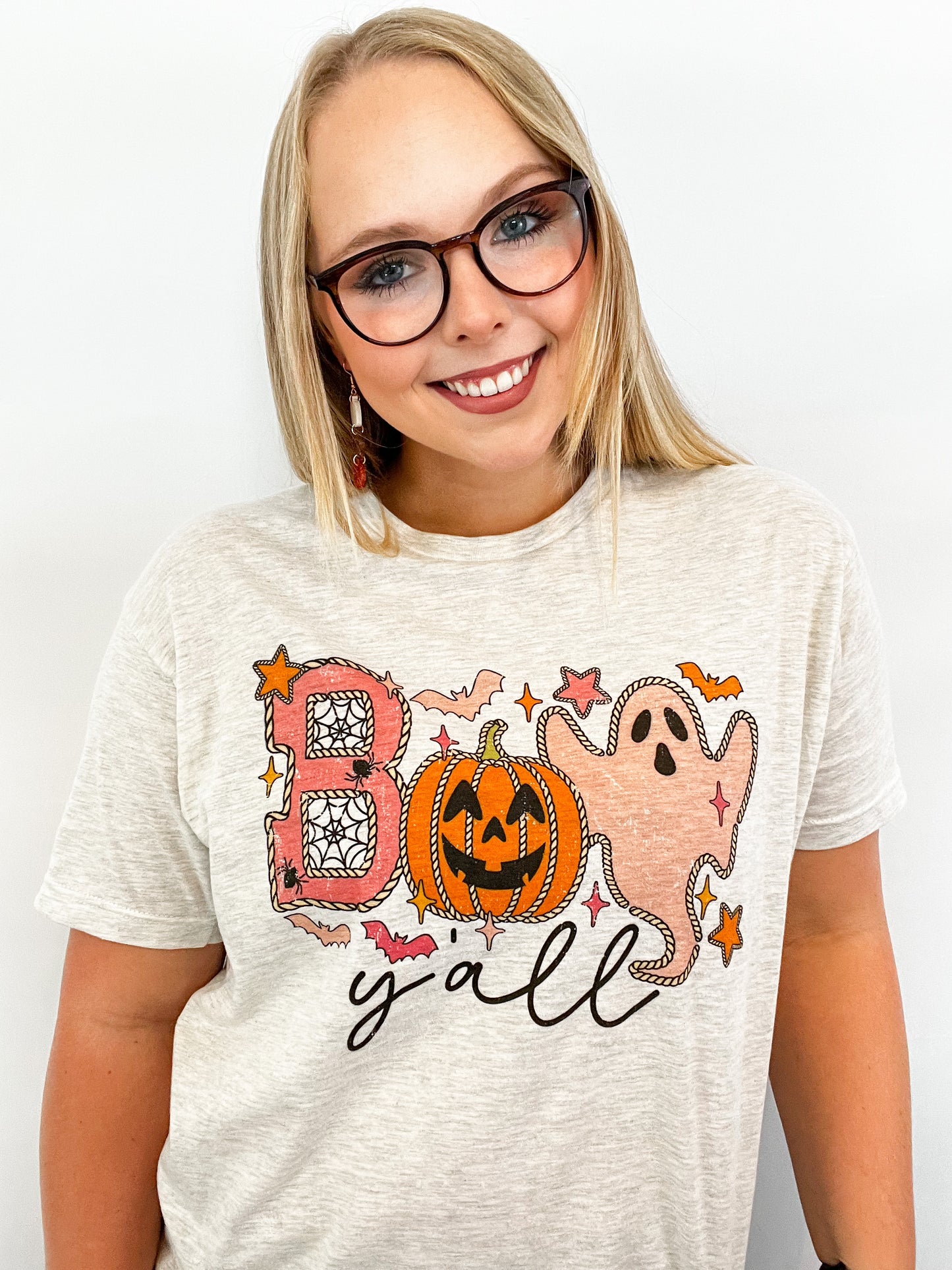 Boo Y'all Graphic Tshirt