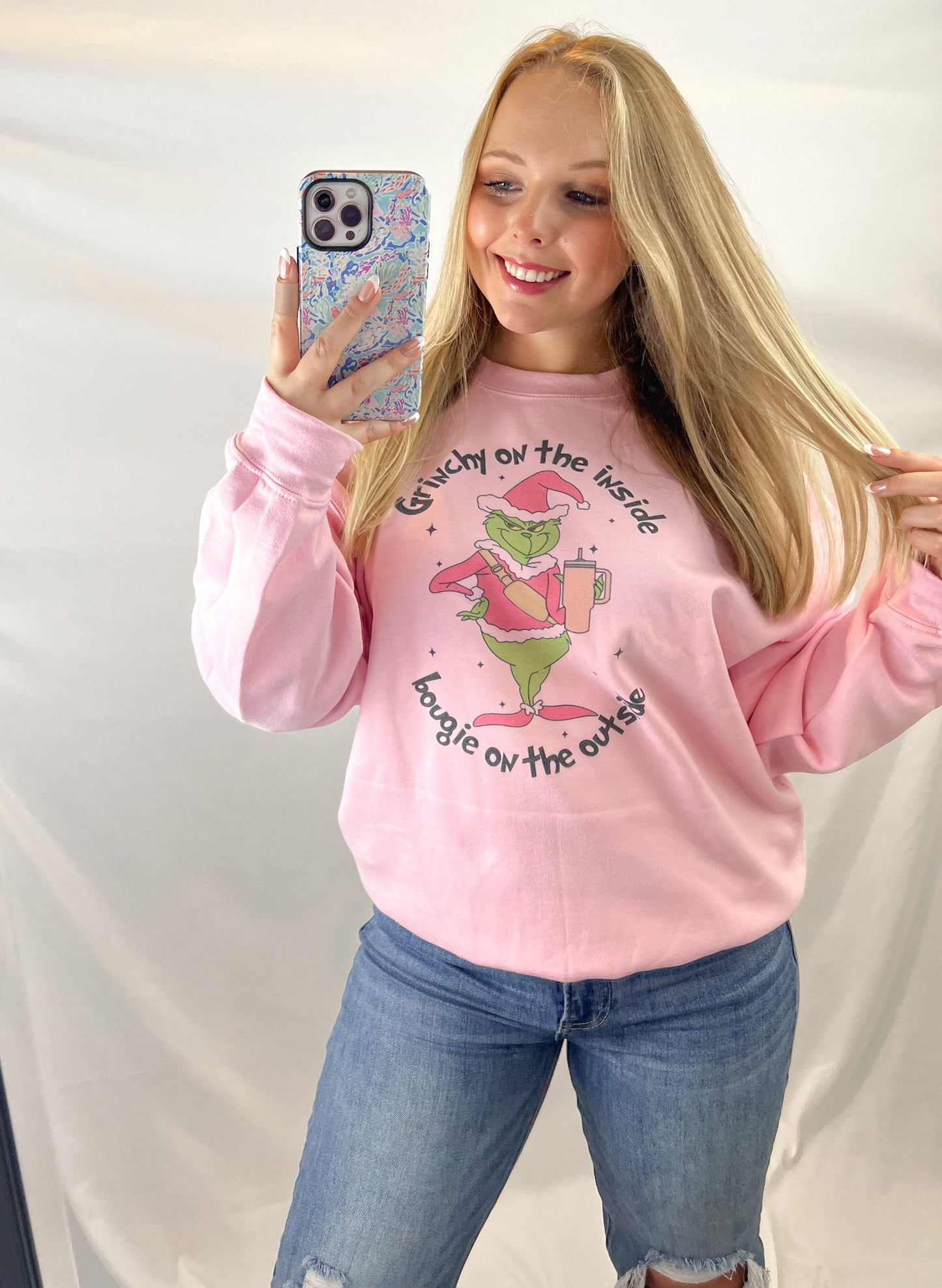 Bougie Grinch Sweatshirt