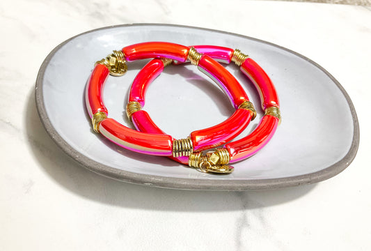 Metallic Sunset Tube Bracelet