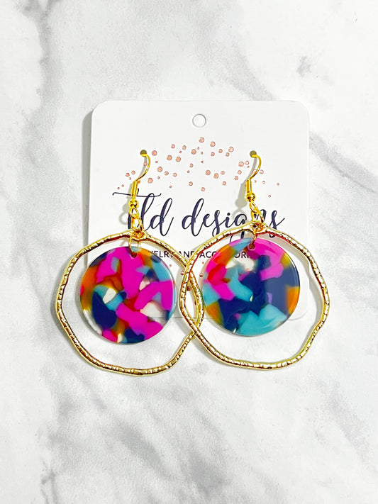 Punchy Rounds Earrings